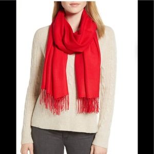 EUC Cherry Red Pashmina